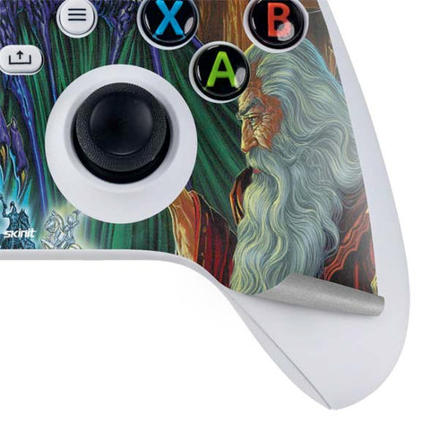 Dragon and Wizard Playing Chess by Ed Beard Jr Xbox Series S Skins